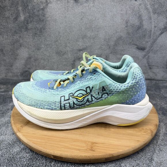 HOKA Mach X Shoes Mens Size 9 D Green Low Top Running Sneakers Cushioned MACHX main image 7